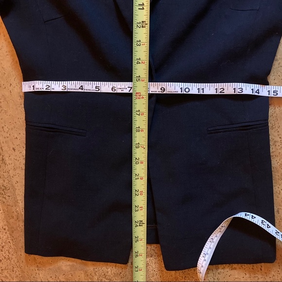 Reuve Black short Sleeve Button Front Black Blazer - Picture 11 of 11